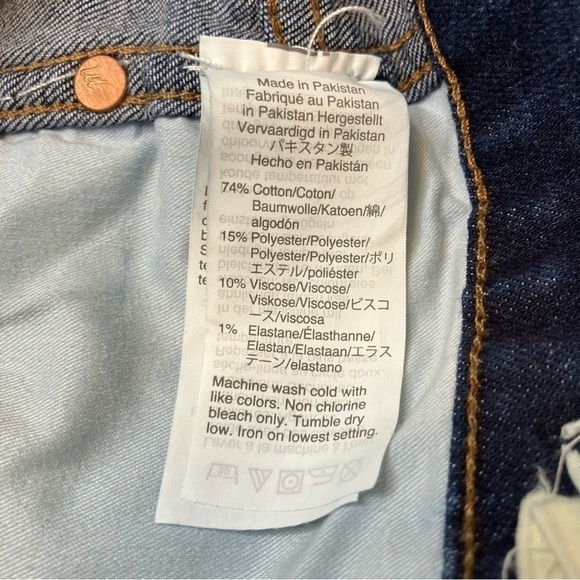 Madewell 10” High Rise Skinny Jeans Lynchburg Wash size 29 - Picture 12 of 12